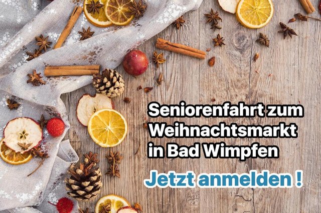 Seniorenfahrt Bad Wimpfen